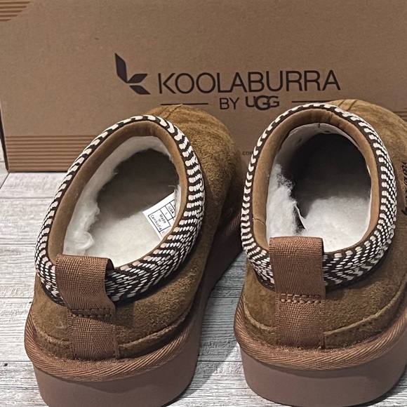 Koolaburra kids Tan Suede Slip-Ons - Picture 3 of 5